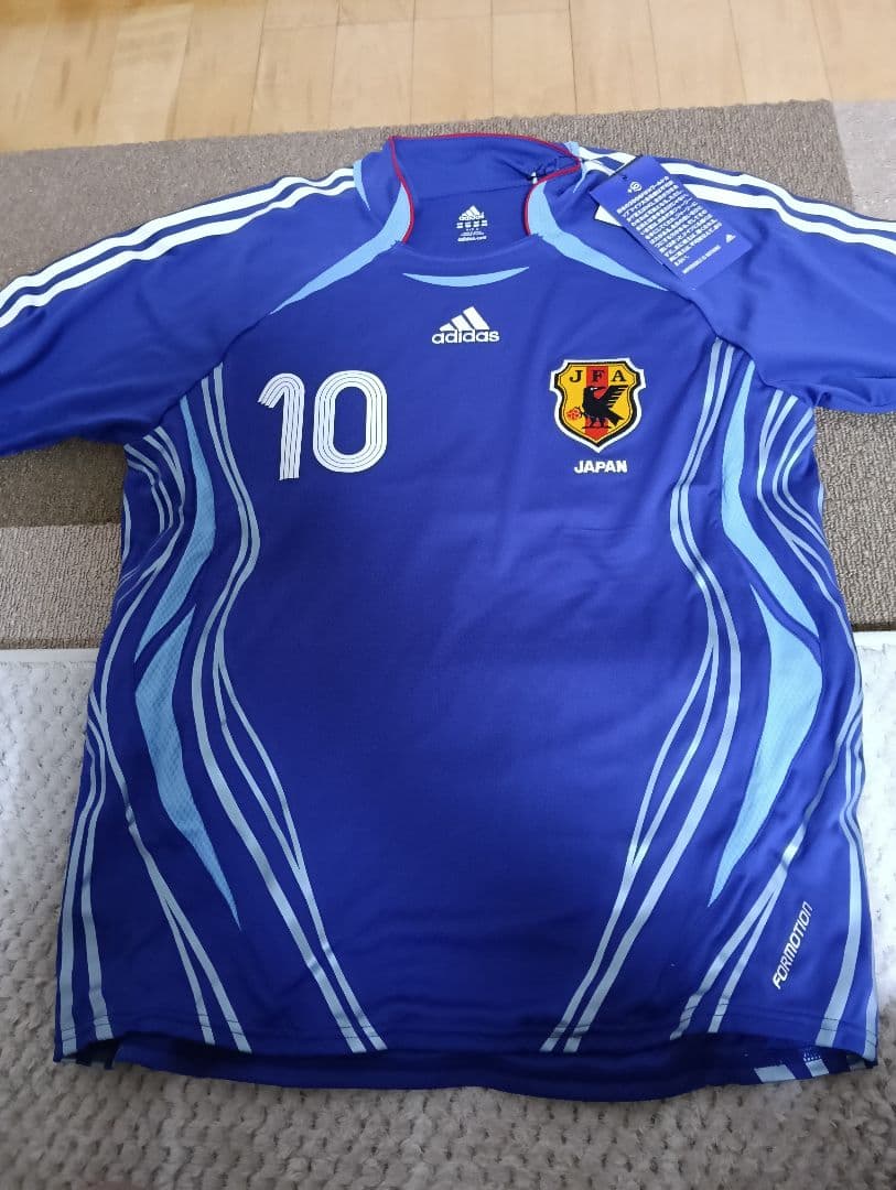 【激レア】日本代表サッカーユニフォーム 中村俊輔 10 ドイツ大会 Oサイズ