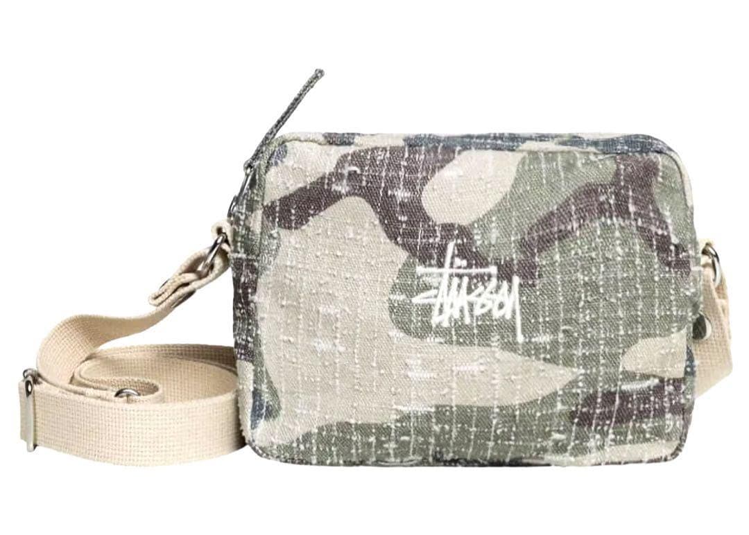 財布・ケース・小物入れ Stussy Needle Punch Side Pouch camo