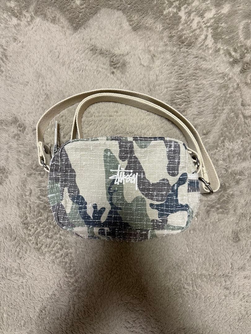 財布・ケース・小物入れ Stussy Needle Punch Side Pouch camo
