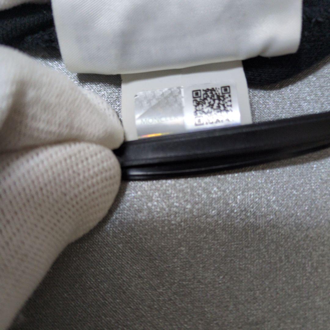 MONCLER ブラック ポロシャツ 半袖