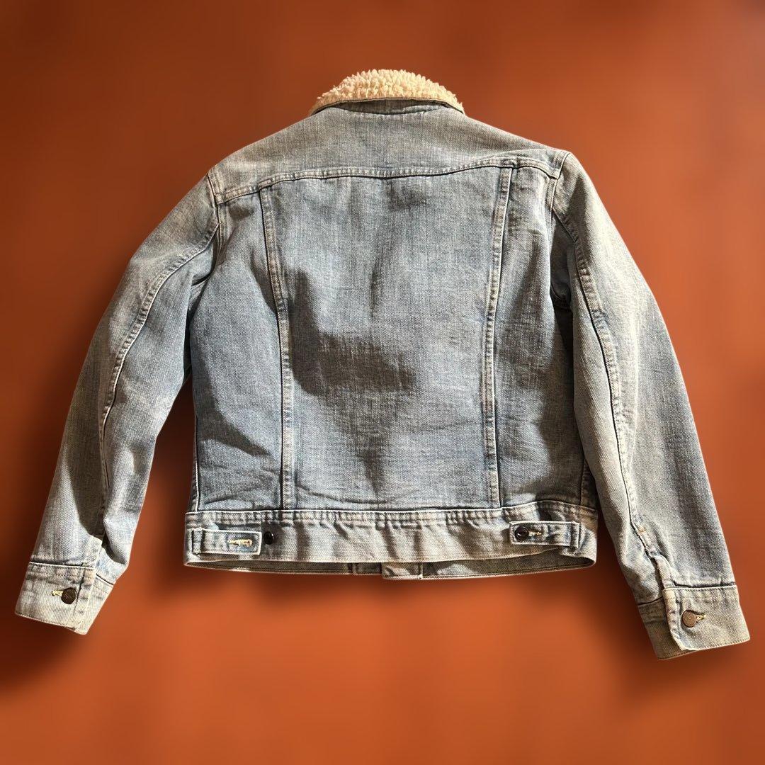 Lee ストームライダーUSA製デニムボアジャケット希少38サイズ