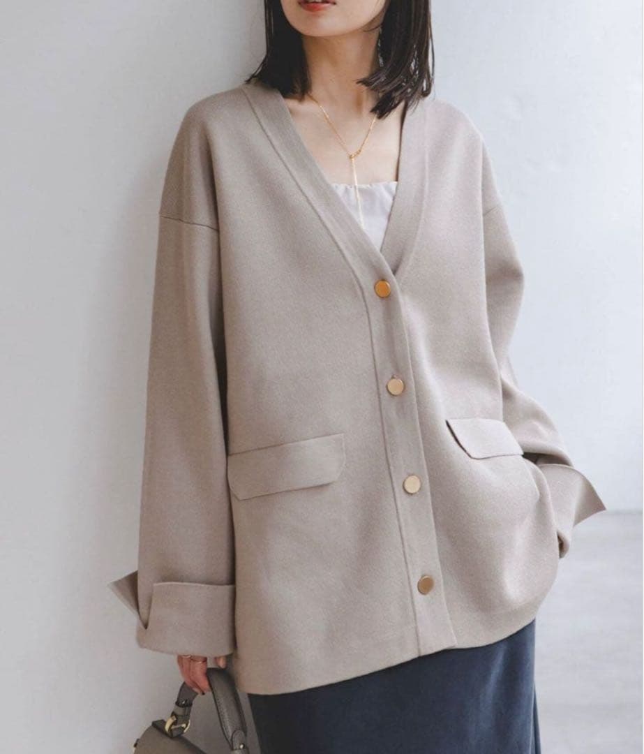 LILY様NOBLE セッケツジャケットライク　カーディガン