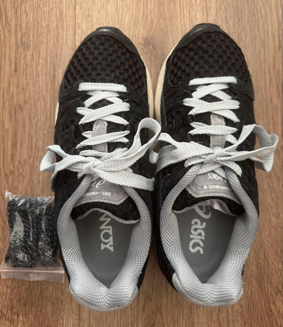 靴 ASICS ENNOY GEL-NIMBUS9 BLACK/SHEET ROCK