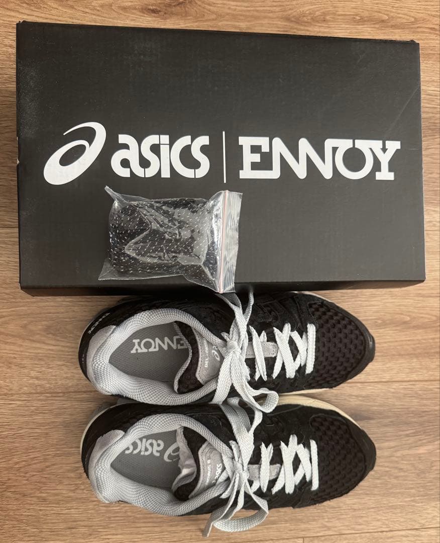 靴 ASICS ENNOY GEL-NIMBUS9 BLACK/SHEET ROCK