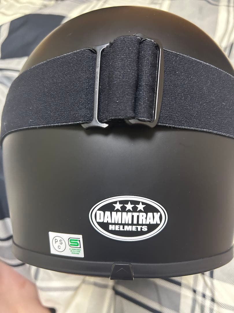 ダムトラックスDAMMTRAXバイクヘルメットBLASTER改 マットブラックM