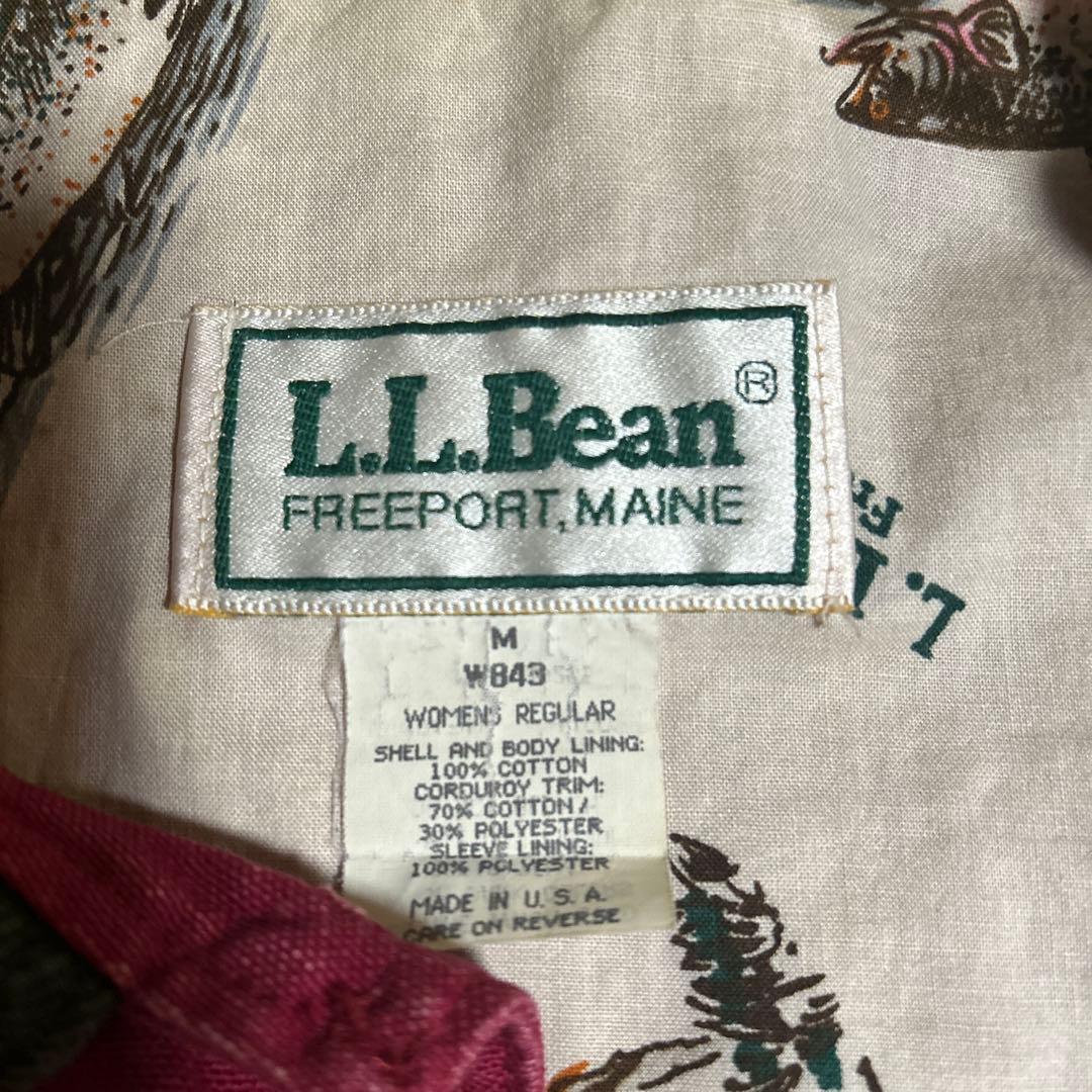 L.L.Bean ワインレッド ジャケット