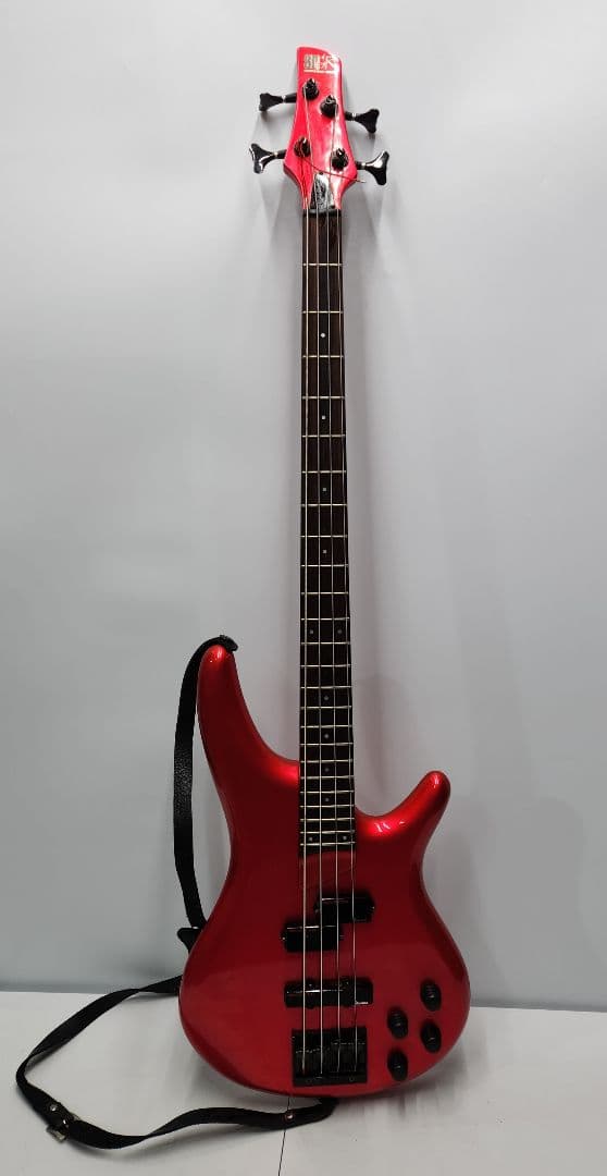 Ibanez SR エレキベース 4弦 SOUNDGEAR 赤 ソフトケース付