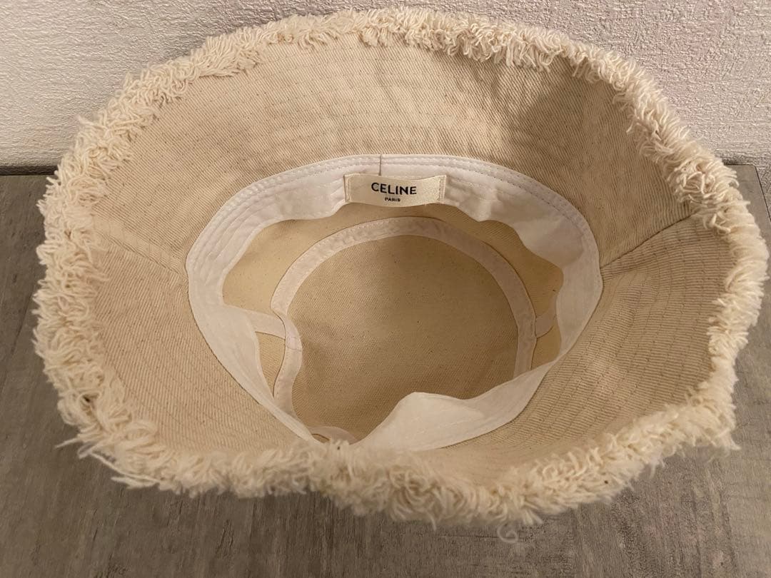 ✴︎最終値下げ✴︎ CELINE フリンジ付きバケットハット