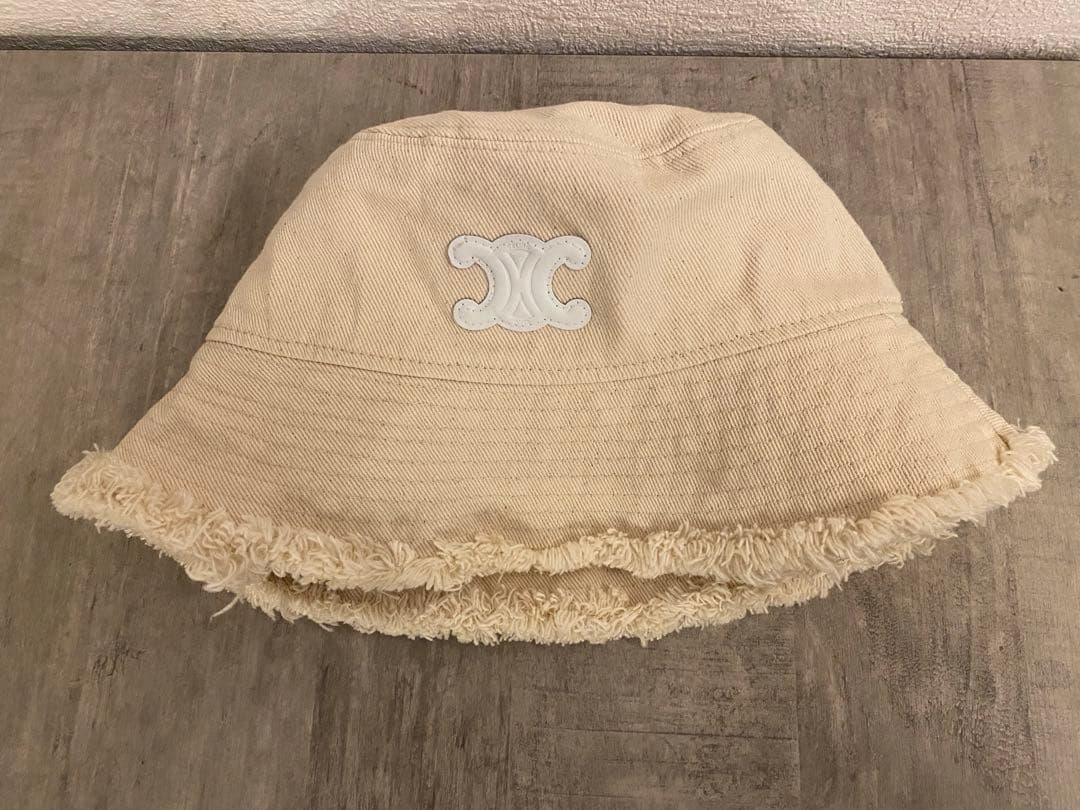 ✴︎最終値下げ✴︎ CELINE フリンジ付きバケットハット