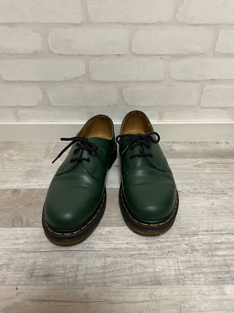 ドクターマーチン 3ホール　グリーン 42