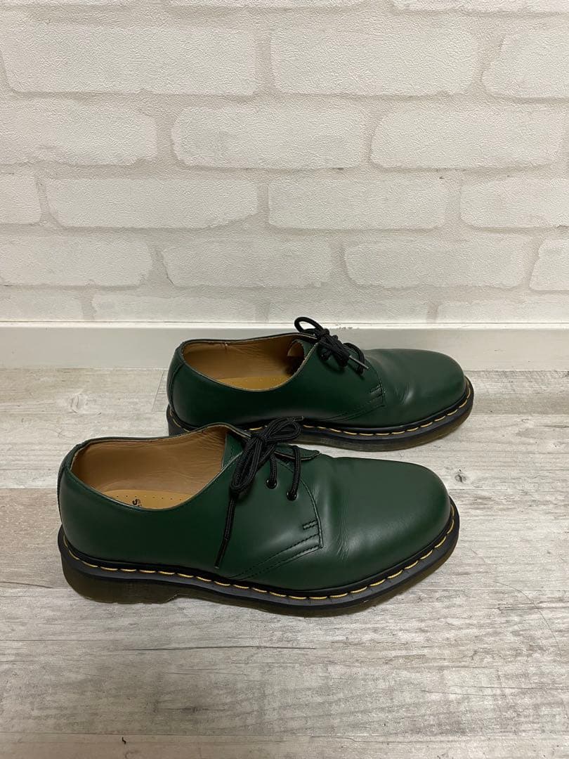 ドクターマーチン 3ホール　グリーン 42