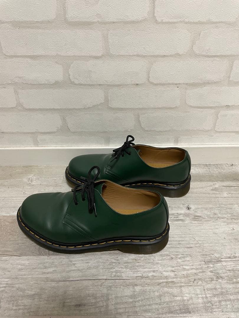 ドクターマーチン 3ホール　グリーン 42