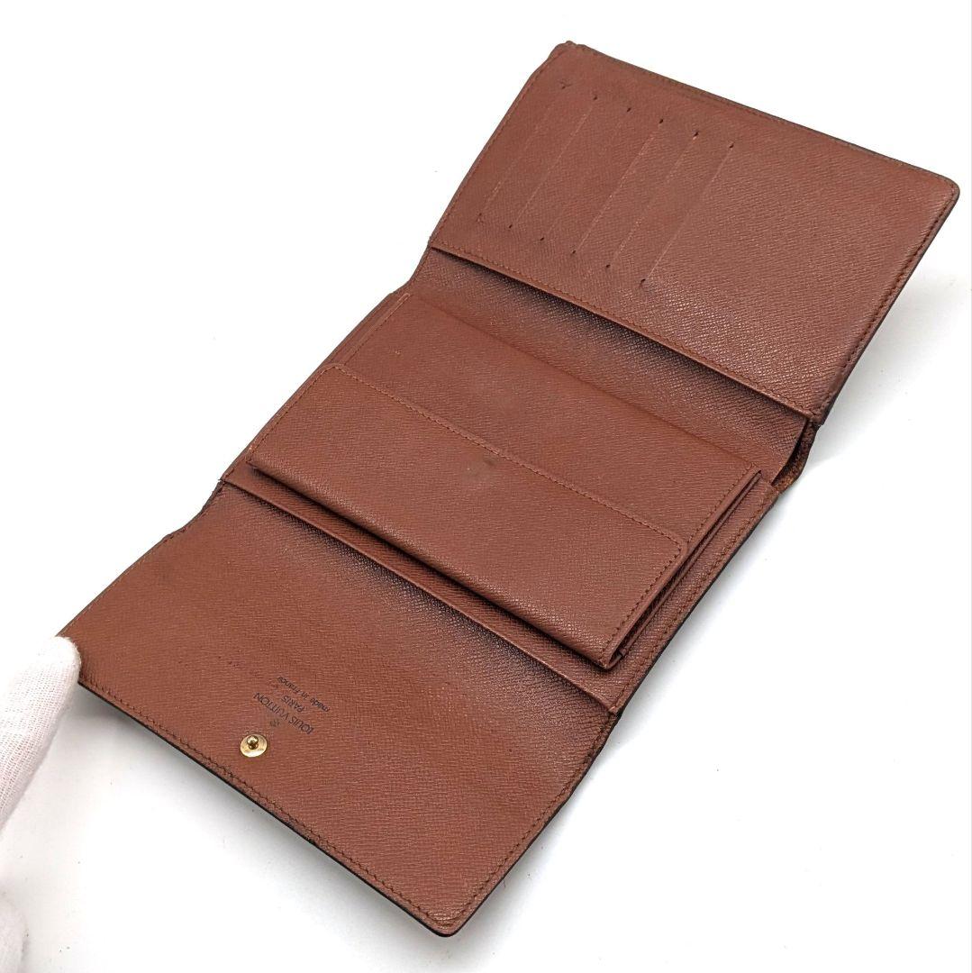 ルイヴィトン モノグラム エテュイパピエ 三つ折り財布 C1