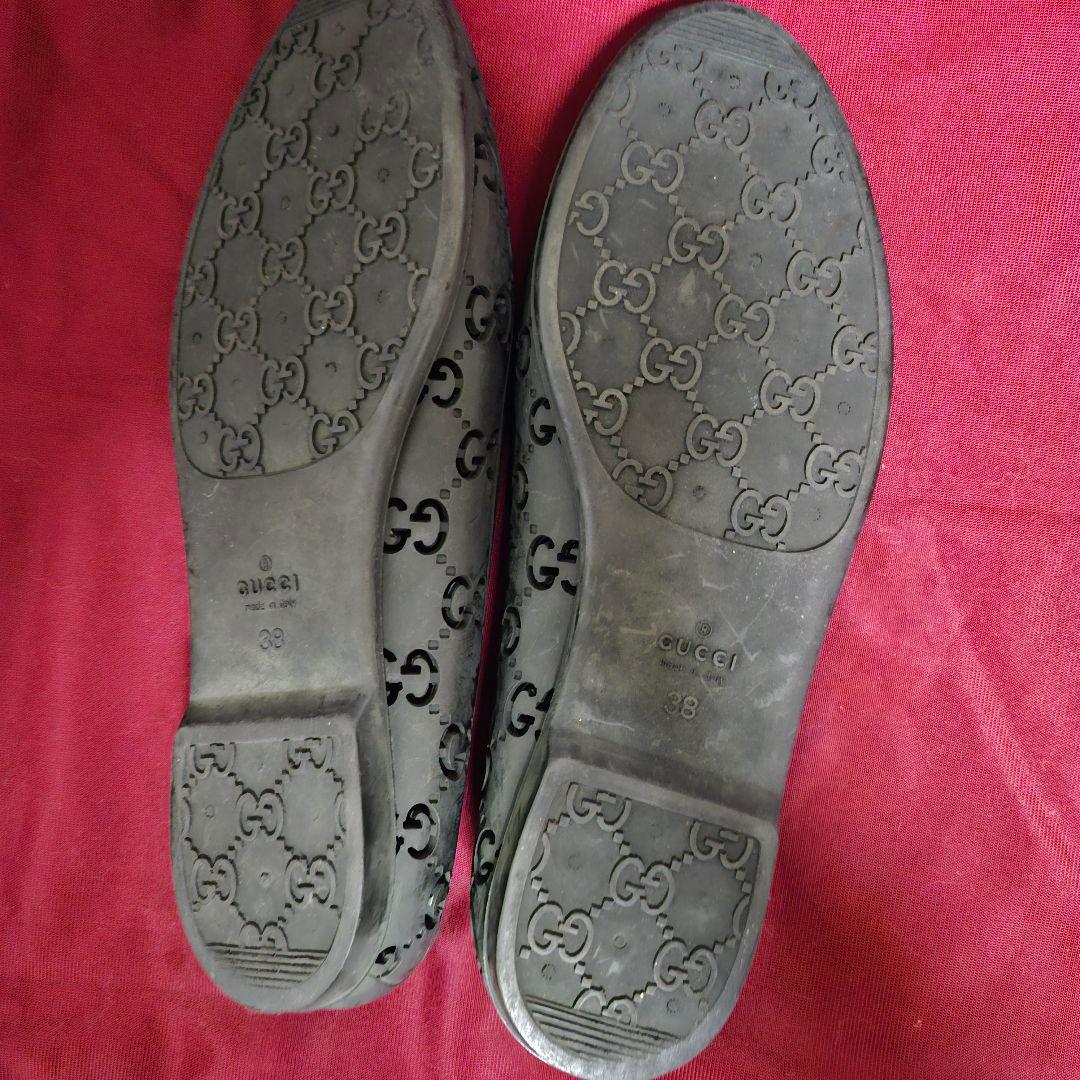 tsayachan12　 　ブラック　 フラットラバーシューズパンプス