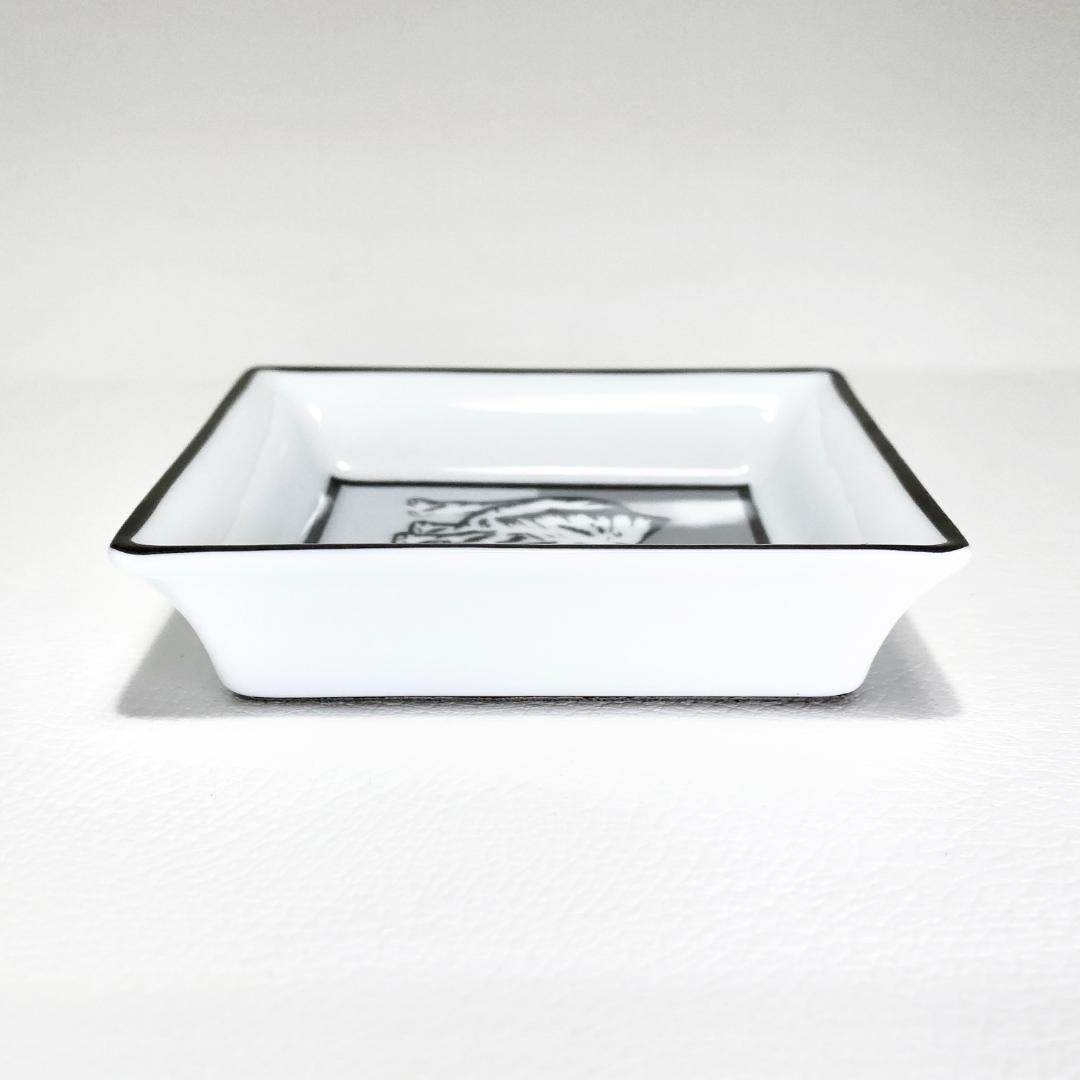 【美品・希少】エルメス／1997 アフリカへのトリビュート ミニプレート 絵皿