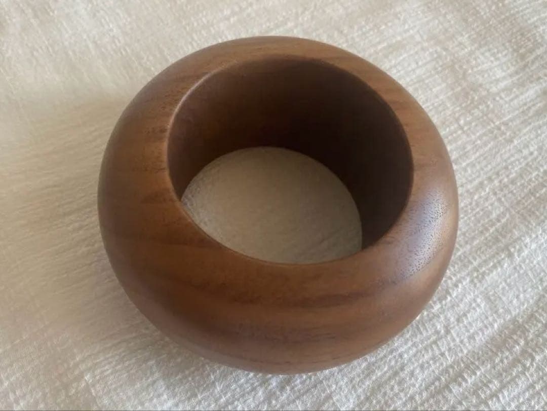 ウッドバングル　木製　ブレスレット