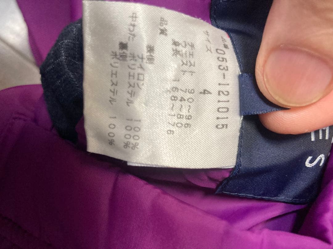 【美品】※送料無料※PEARLY GATES リーバシブルダウンジャケット