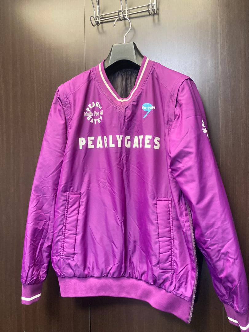 【美品】※送料無料※PEARLY GATES リーバシブルダウンジャケット