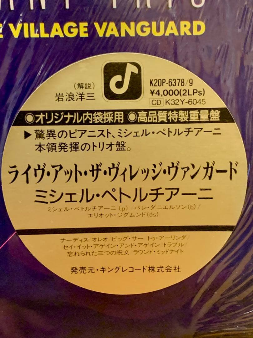 michel petrucciani日本盤　レコード　LP Jazz 2枚セット