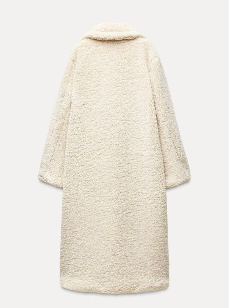 ZARA ザラ　ロング丈ボアコート S