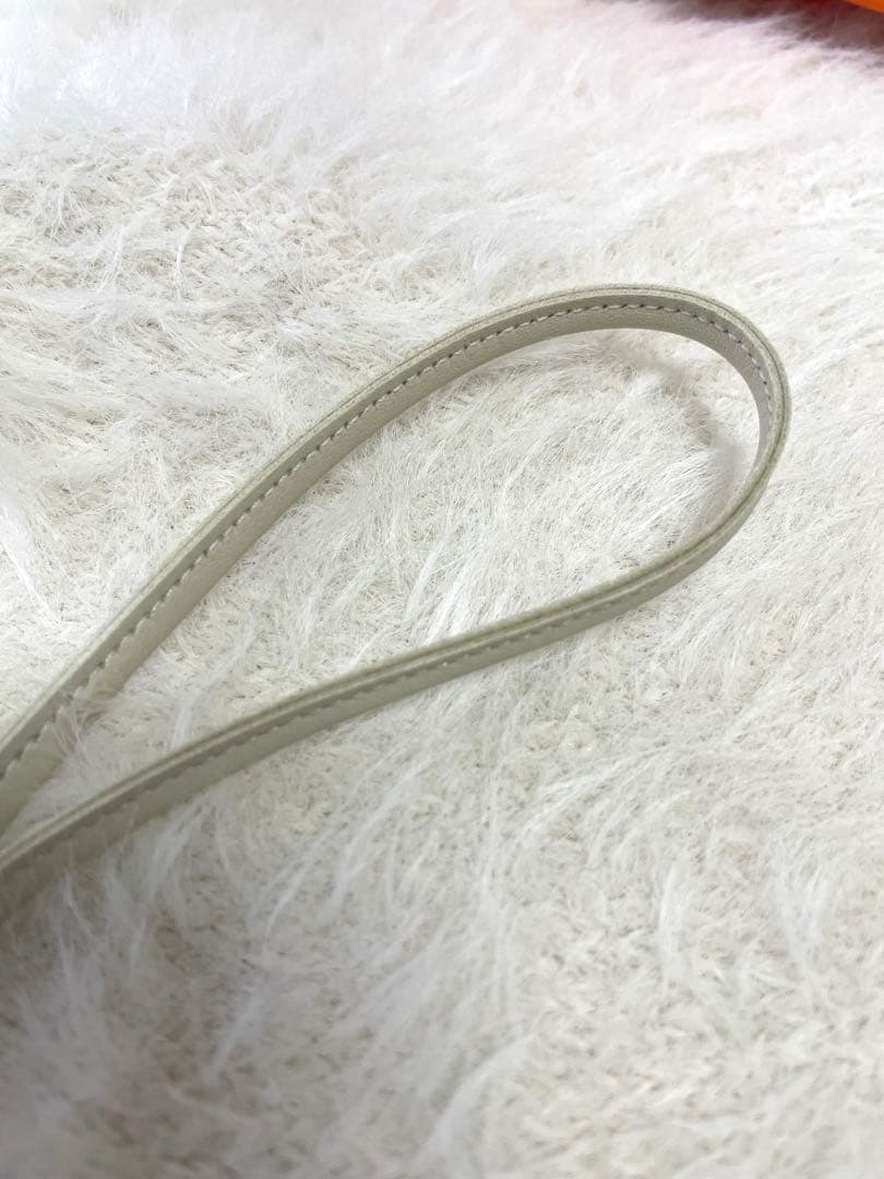 【希少】HERMES ロデオ、ペガサスチャーム タッチ　クレ白