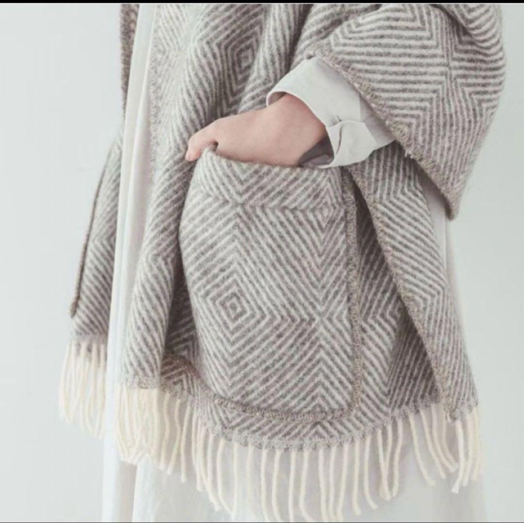 【未使用　LAPUAN KANKURIT】ラプアンカンクリ　ポケットショール