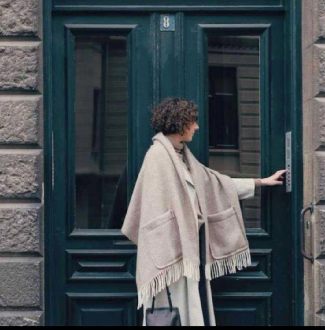 【未使用　LAPUAN KANKURIT】ラプアンカンクリ　ポケットショール