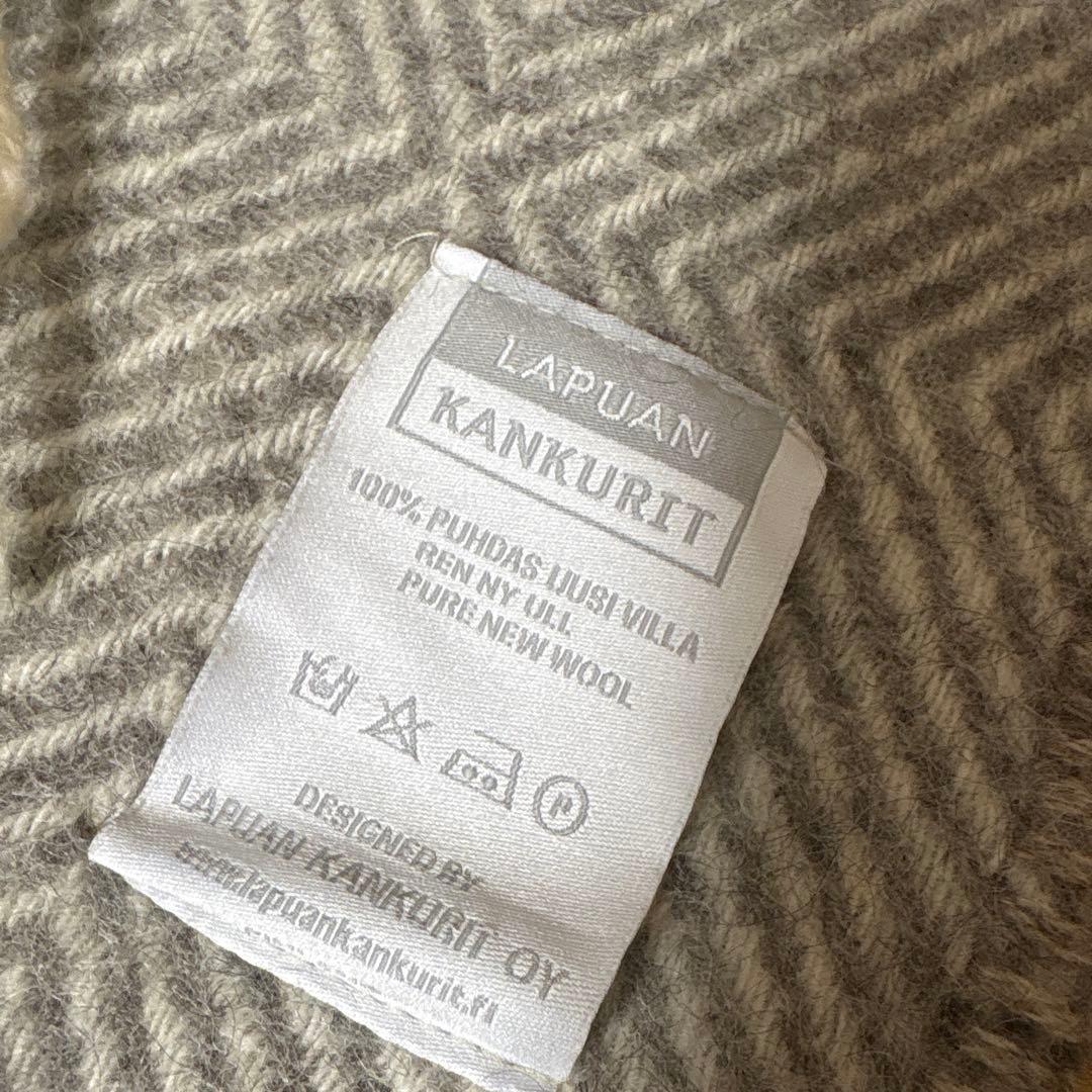 【未使用　LAPUAN KANKURIT】ラプアンカンクリ　ポケットショール