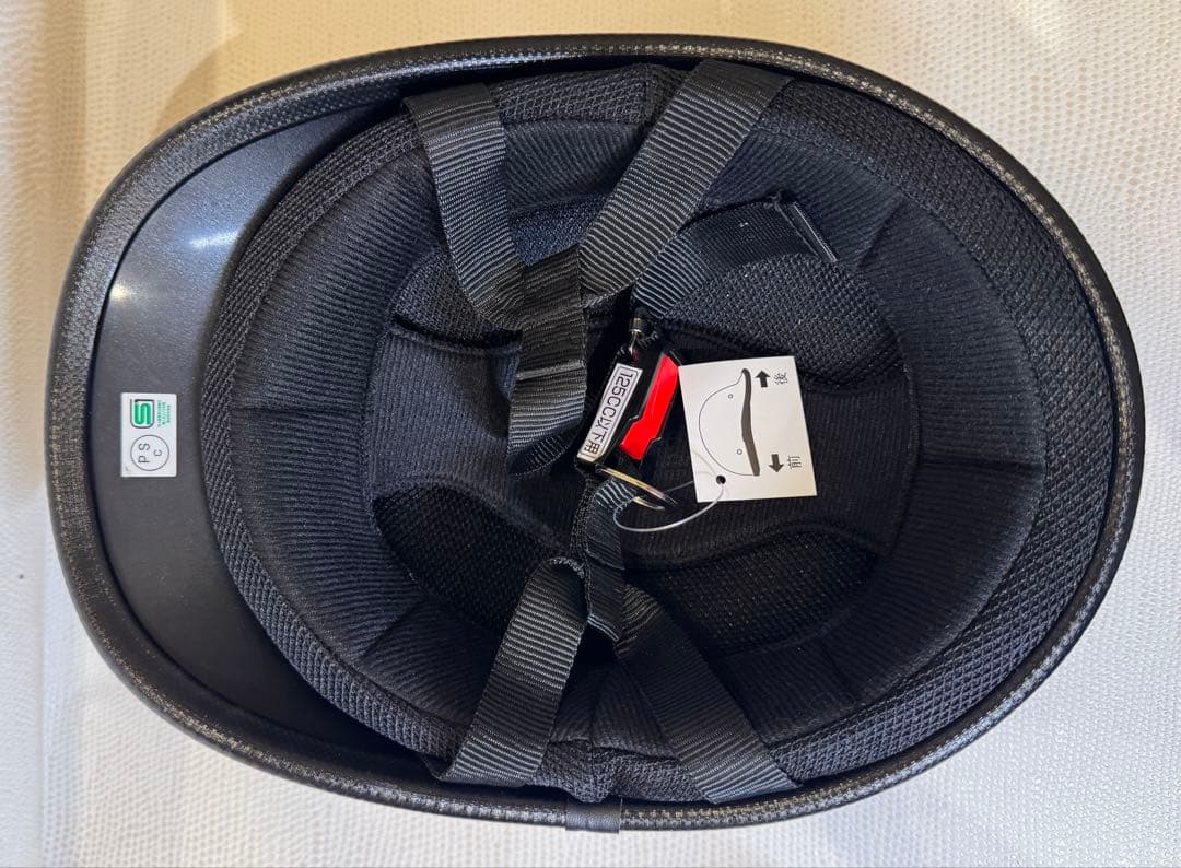 ロングダックテールヘルメット　カスタム　ダブルフレイムス　PSC SG　ハーレー