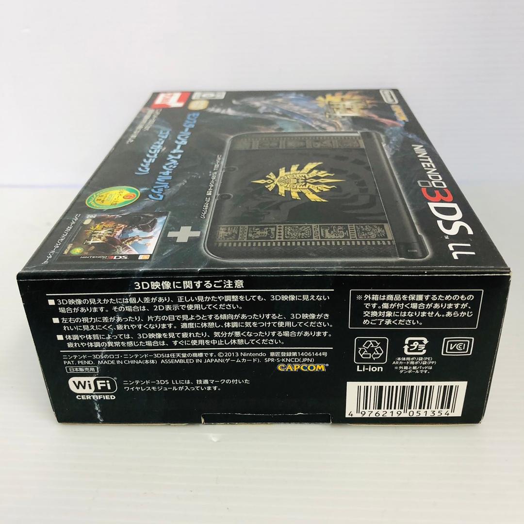 ★未使用品★極美品3DSLLモンスターハンター4ク ゴア・マガラブラック生産終了