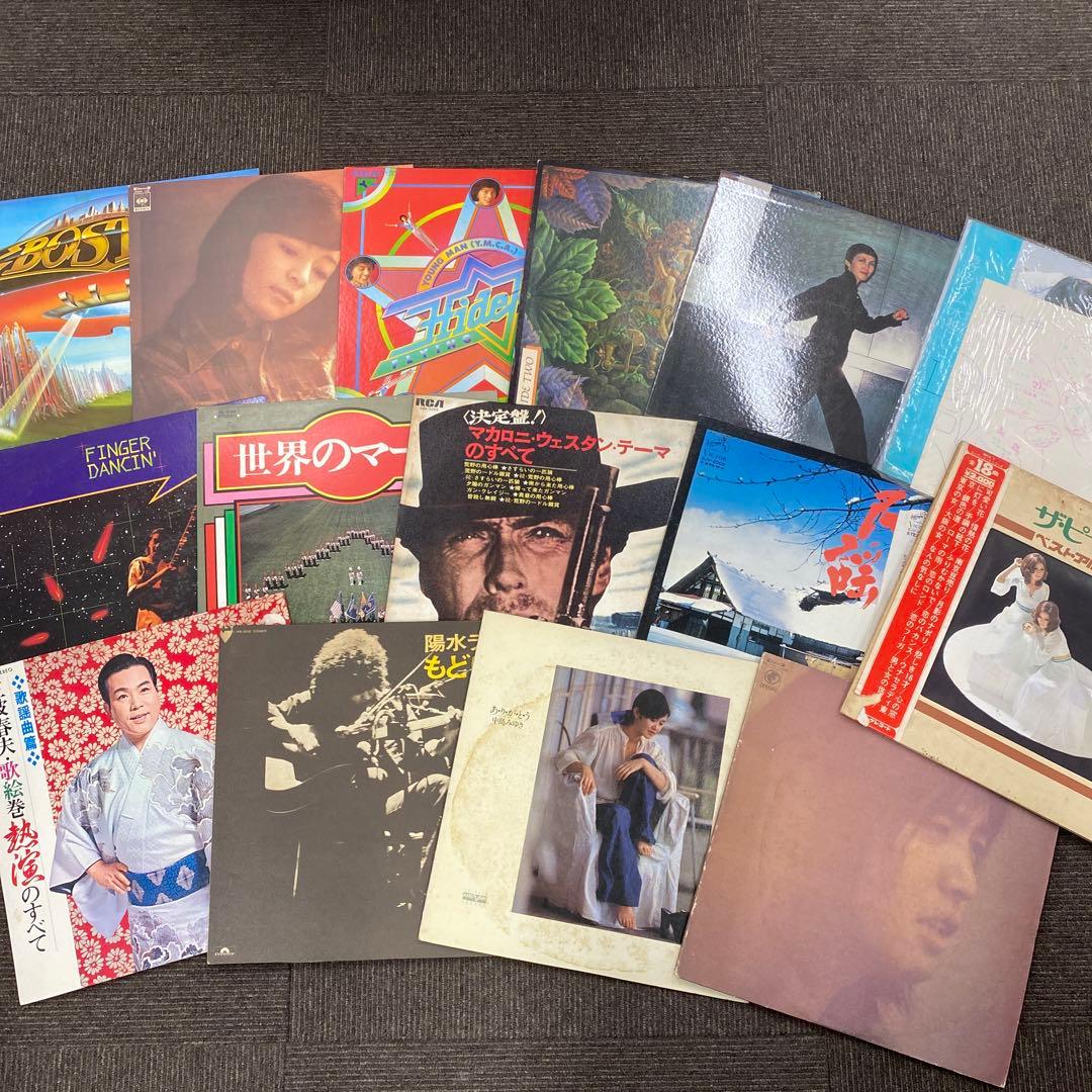 ①レコードコレクション ABBA Billy Joel Julip他