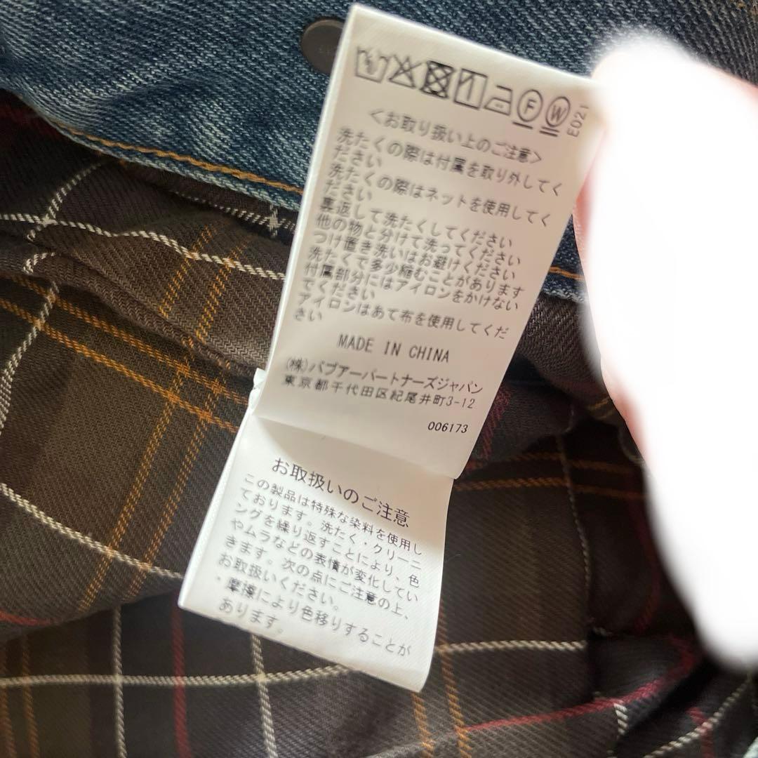 Levi’s × Barbour TYPE II DENIM JACKET XS