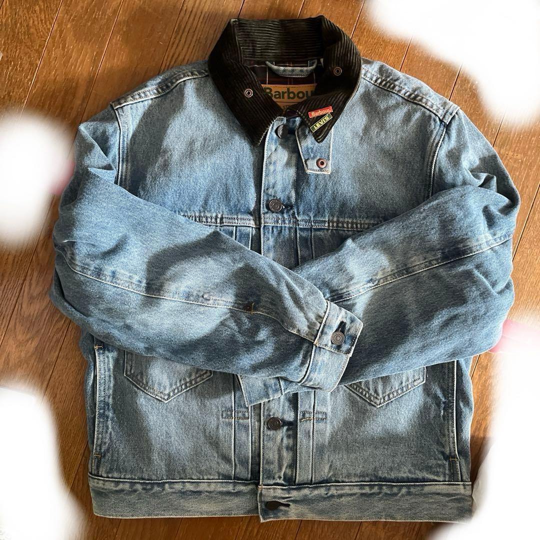 Levi’s × Barbour TYPE II DENIM JACKET XS