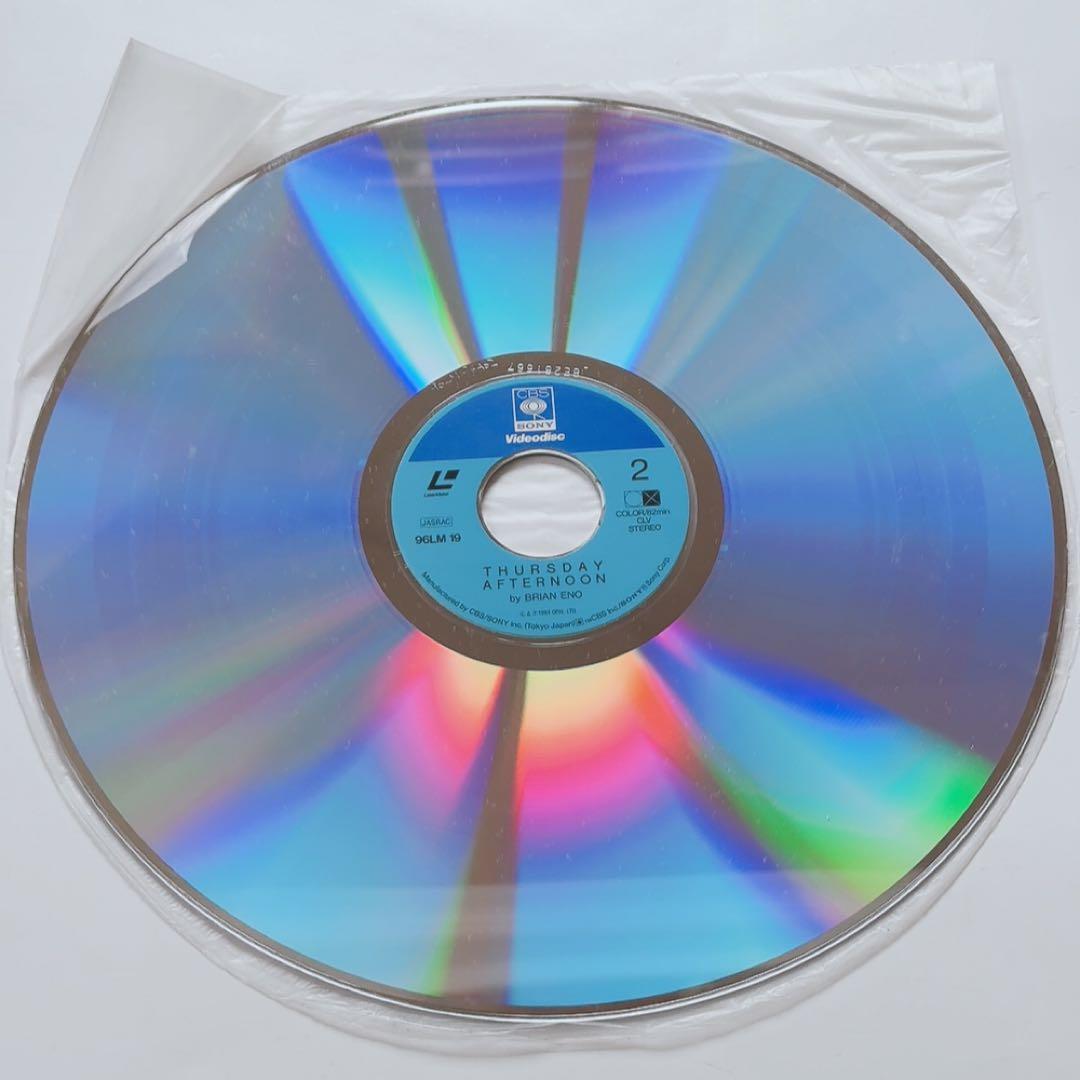 THURSDAY AFTERNOON BRIAN ENO　LD レーザーディスク
