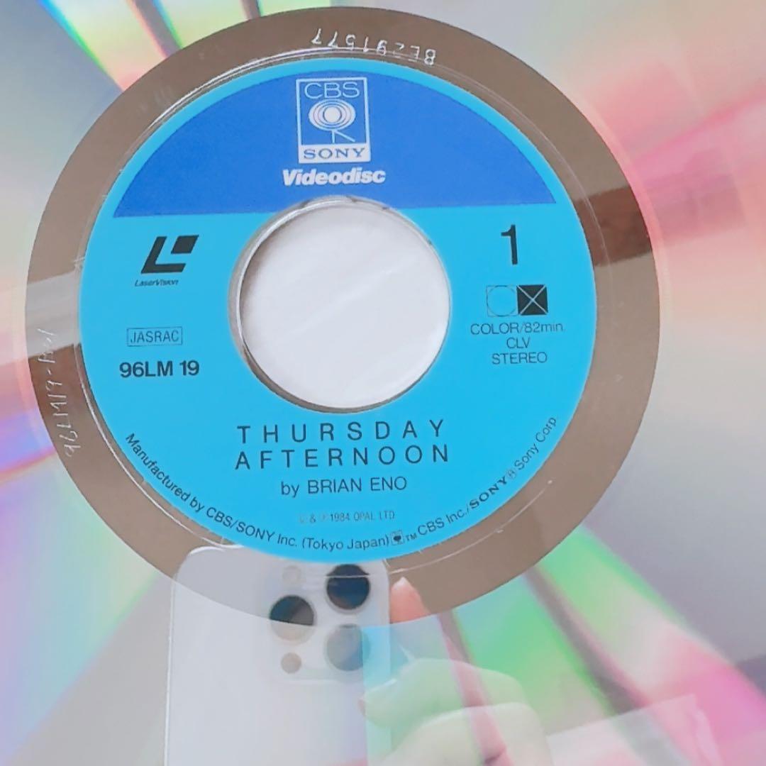 THURSDAY AFTERNOON BRIAN ENO　LD レーザーディスク