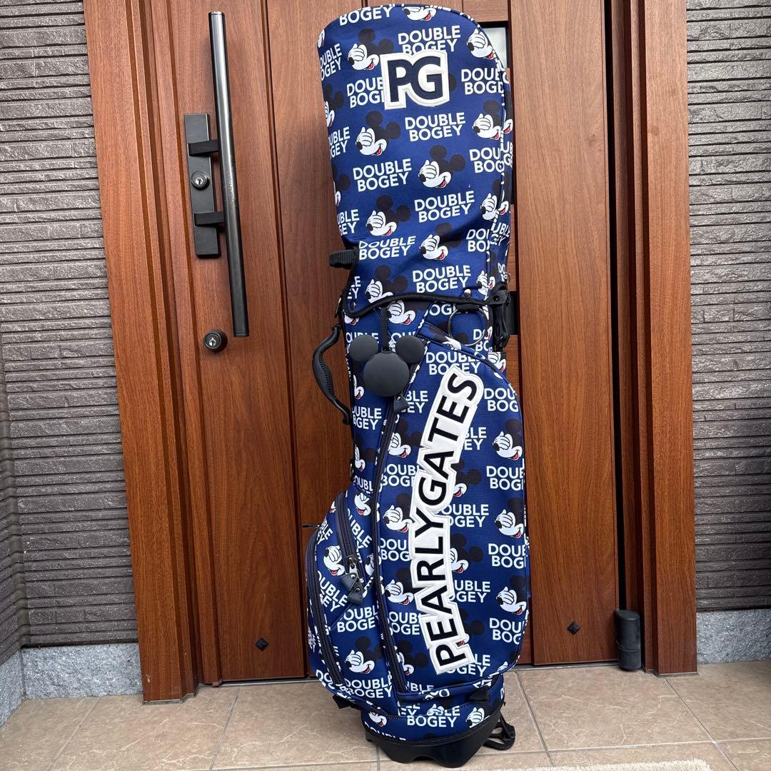 パーリーゲイツ　キャディバッグ　ディズニー