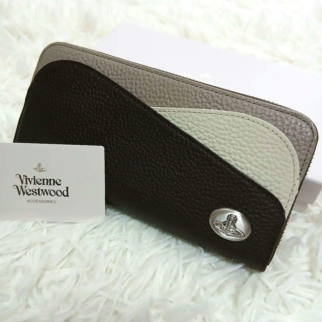 【極美品】【Vivienne Westwood】現行　ラウンドファスナー　長財布