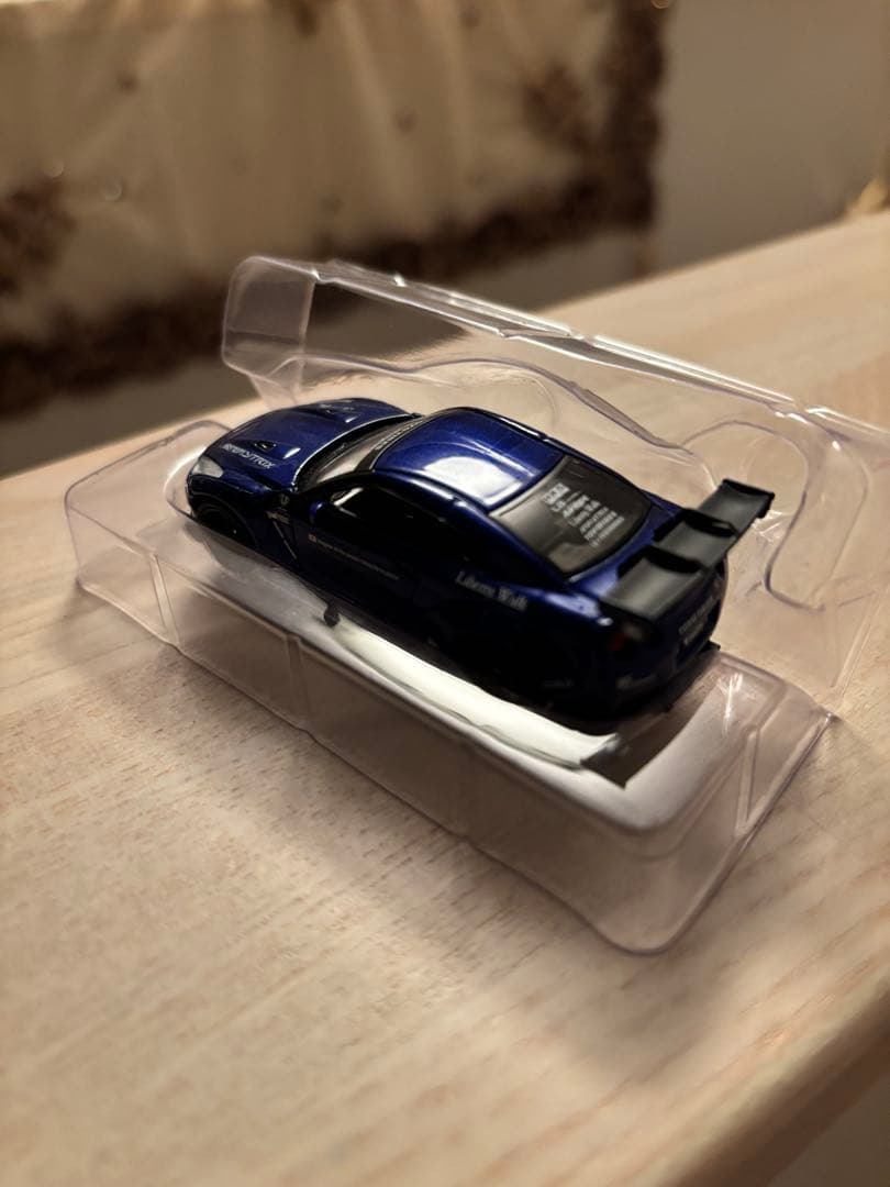 ミニカー MINIGTLIBERTYWALK Nissan GT-R Candy Blue