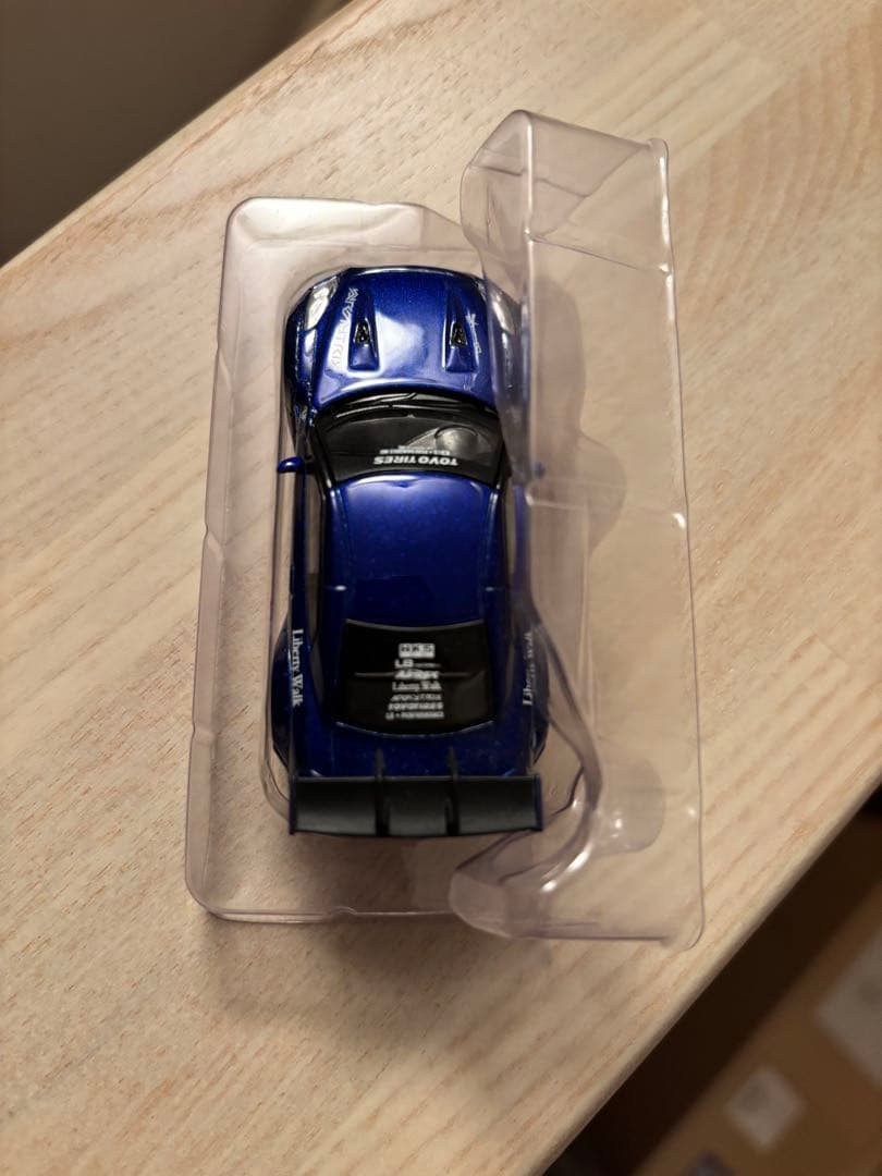 ミニカー MINIGTLIBERTYWALK Nissan GT-R Candy Blue