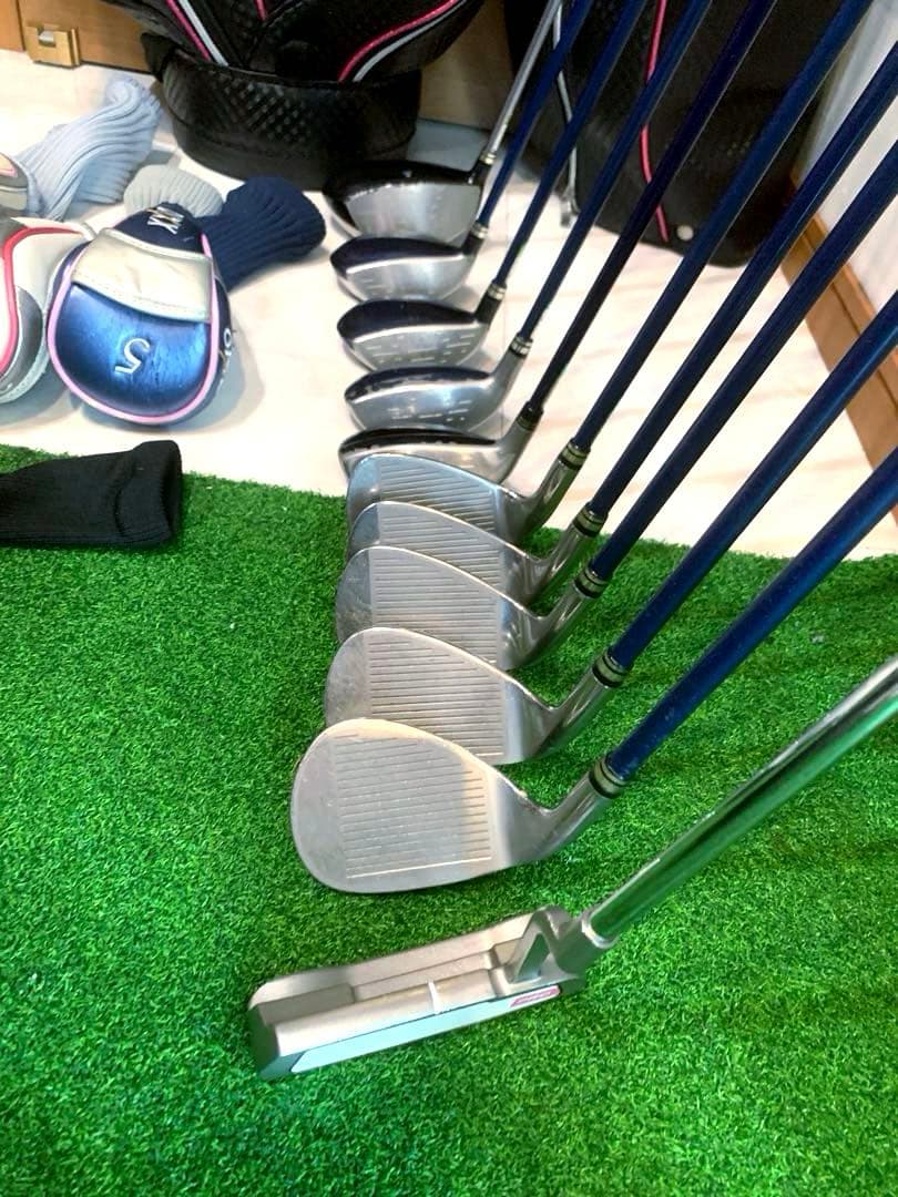 豪華　ダンロップ　ゼクシオ　レディースゴルフクラブ 本格フルセット　優しい