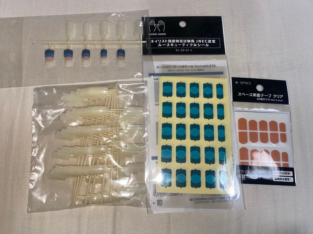 ネイリスト技能検定STモデルハンド JNEC認定モデルハンド
