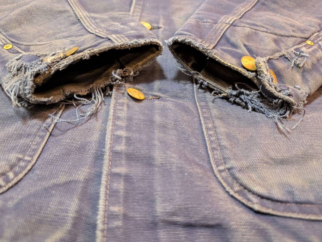 稀少【神フェード】【野村訓市氏着用 】80s MichiganChoreCoat