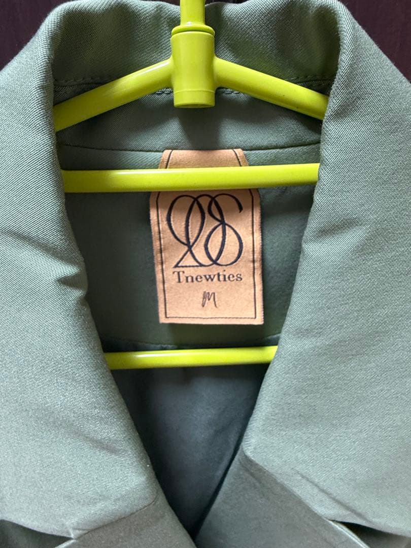 《木の枝で地図を描いて》ダブルボタンジャケット　M　【Tnewties】