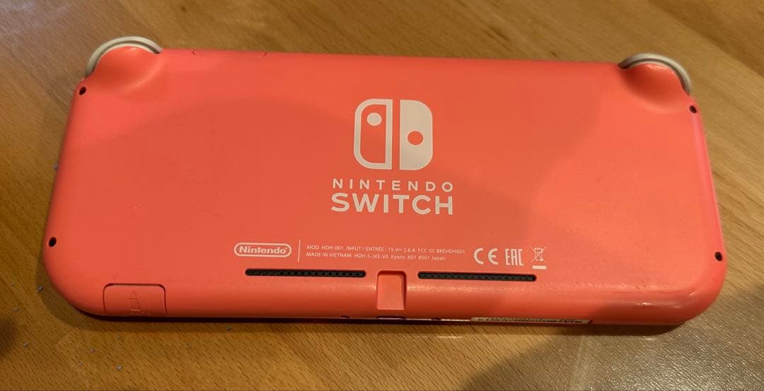 Switch Lite ピンク コーラル 訳あり ジャンク