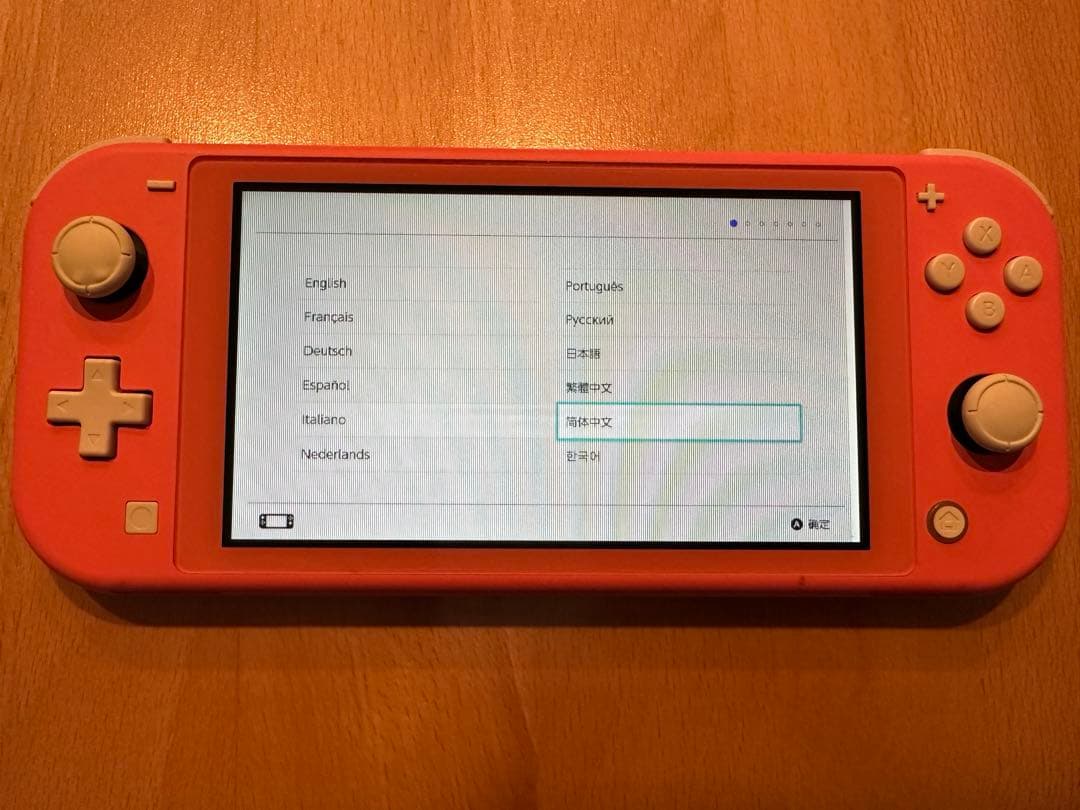Switch Lite ピンク コーラル 訳あり ジャンク