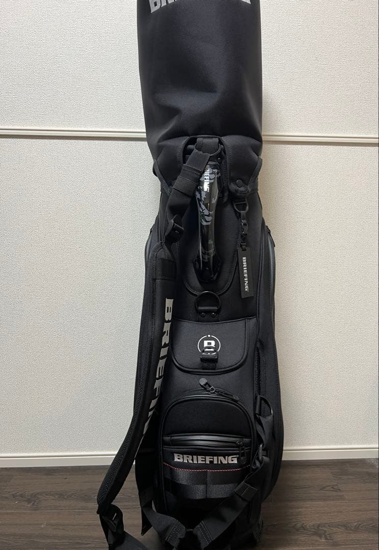 BRIEFING ブラック キャディバッグ　CR-3