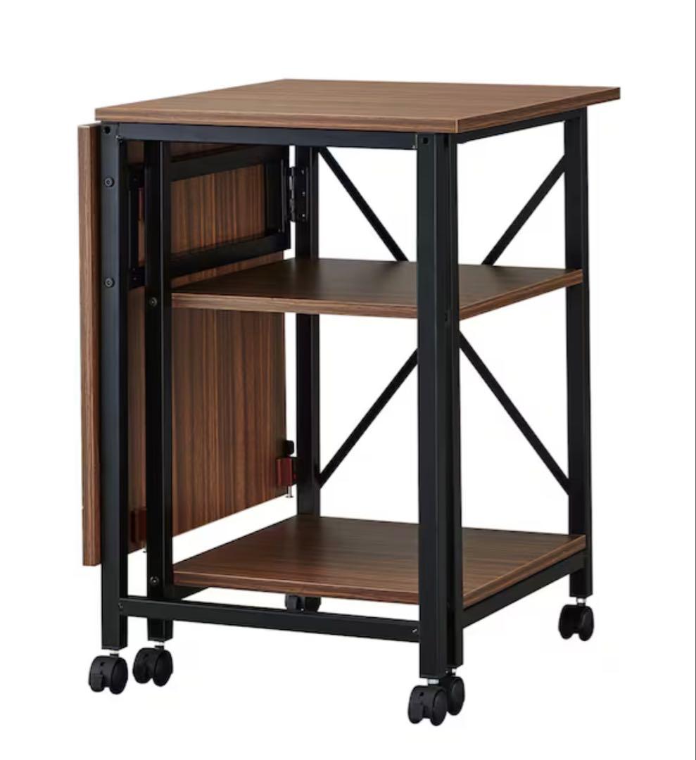 ニトリ折りたたみデスクワゴン