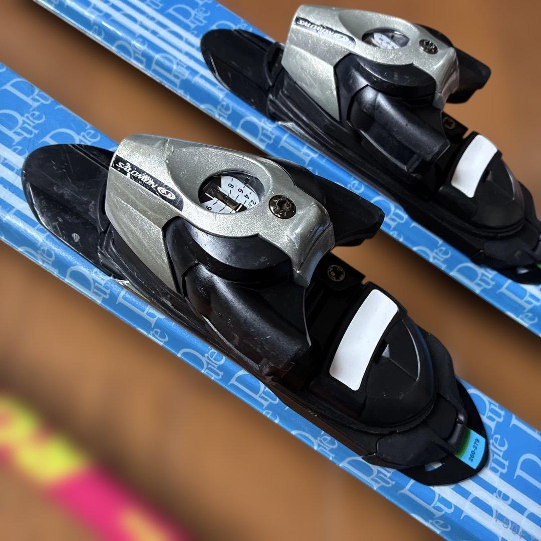 レディース　スキー板とストックセット