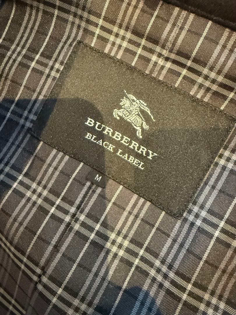 バーバリーブラックレーベル　PコートメンズM