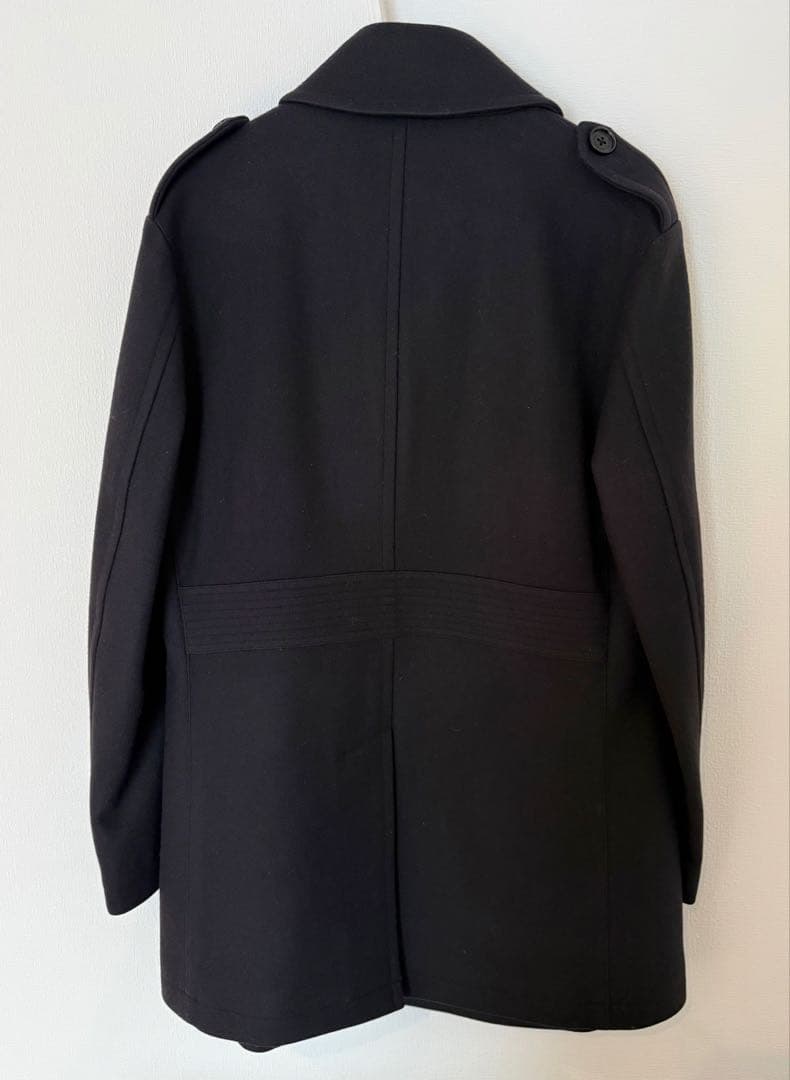 バーバリーブラックレーベル　PコートメンズM